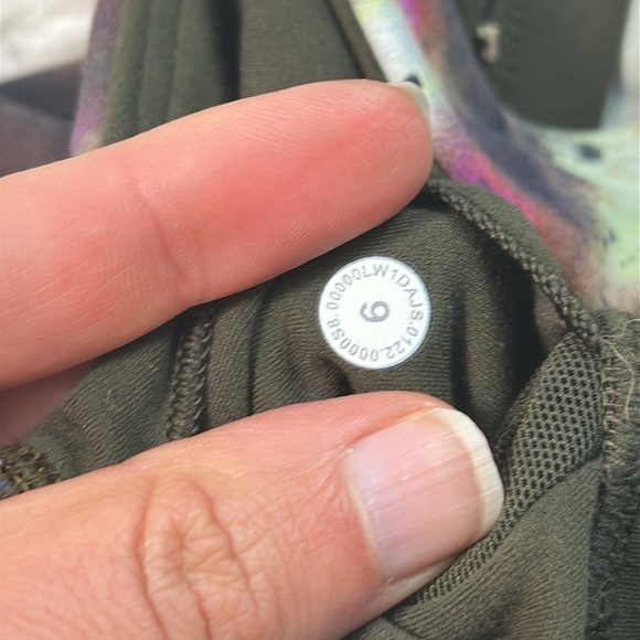 Lululemon Align Tank Top Radial Tie Dye Mauve Grey Multi - Picture 4 of 4